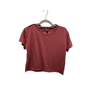 Pink crop top, Next Level, women’s size S